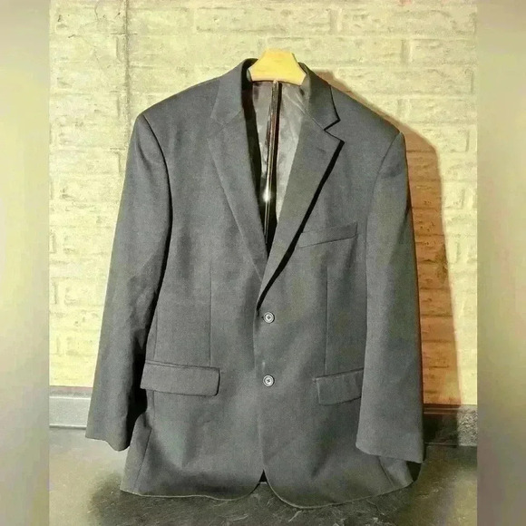 Pronto Uomo Other - Pronto Uomo Platinum Sz 42R Black 100% Wool Blazer Jacket Sport Coat